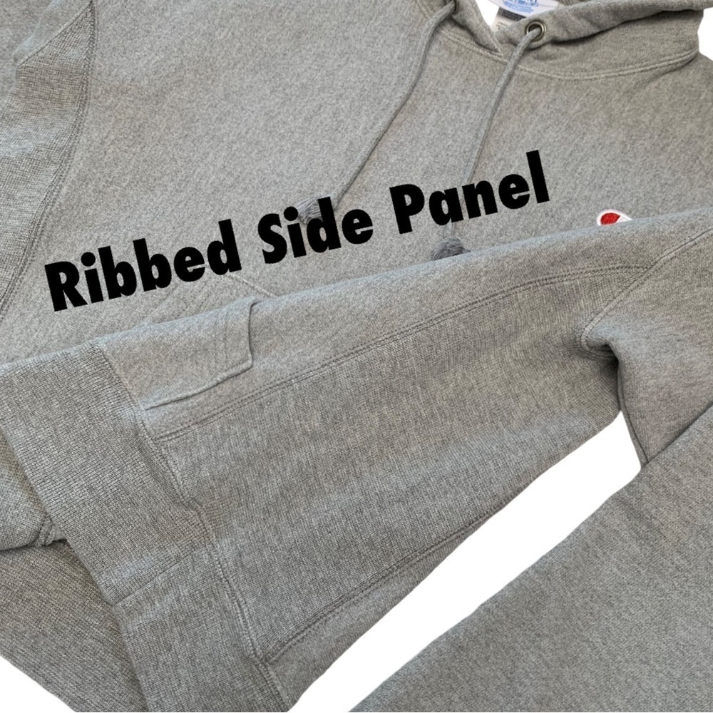 Champion C-Life Reverse Weave C Logo Pull-Over Hoodie Oxford Gray - Picture 11 of 16